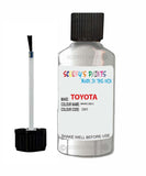 toyota supra white code d01 touch up paint 2019 2020 Scratch Stone Chip Repair