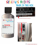 toyota supra light grayish rose code location sticker 3k7 touch up paint 1991 2002