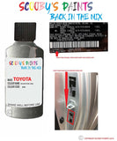 toyota supra moonstone code location sticker 6n0 touch up paint 1995 2002