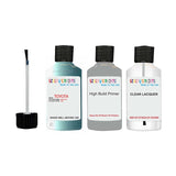 toyota verso aqua code 774 Scratch score repair paint 2002 2014