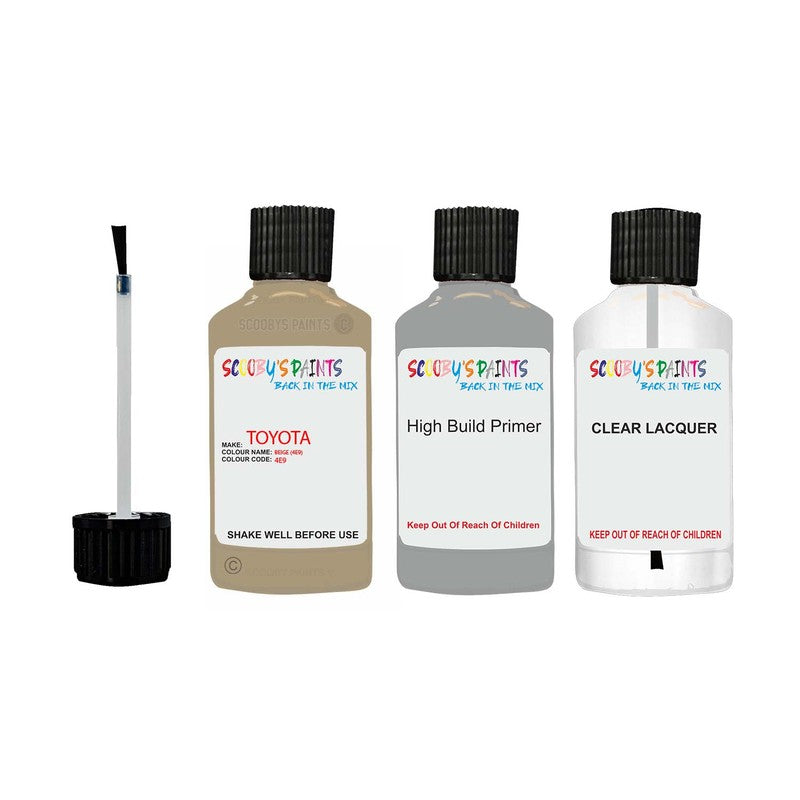 Paint For Toyota Land Cruiser Beige Code 4E9 Touch Up Paint Auto Car paint-for-toyota-land-cruiser-beige-code-4e9-touch-up-paint-auto-car
