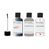 toyota camry blue code 8n4 Scratch score repair paint 1999 2000