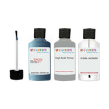 toyota prius blue code 8s2 Scratch score repair paint 2003 2017