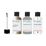 toyota verso champagne code 583 Scratch score repair paint 1999 2006