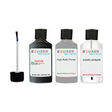 toyota verso dark grey code 100 Scratch score repair paint 2001 2008