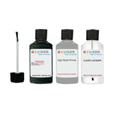toyota supra dk green code 6l9 touch up paint 1990 1993 Primer undercoat anti rust protection