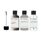 toyota yaris grey code 1g2 Scratch score repair paint 2006 2019