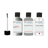 toyota camry teal green gray code 6v1 touch up paint 2006 2008 Primer undercoat anti rust protection