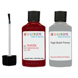 toyota camry crimson red code 3n9 touch up paint 1998 2004 Primer undercoat anti rust protection