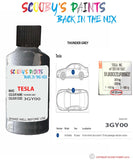 Paint For Tesla Model S Thunder Grey Code 3Gy00 Touch Up Scratch Stone Chip Repair