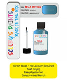 Paint For Tesla Model X Aegan Blue Code 4Bu00 Touch Up Scratch Stone Chip Repair
