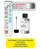 Paint For Tesla Model X Sterling Silver Code 2Sv00 Touch Up Scratch Stone Chip Repair