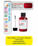 Paint For Tesla Model X Sunset Red Code R-102E Touch Up Scratch Stone Chip Repair