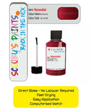 Paint For Hyundai I10 Red Passion X2R Car Touch Up Paint Scratch Repair