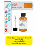 Paint For Ford Focus Orange Fury Code M7409 Touch Up Paint Scratch Stone Chip