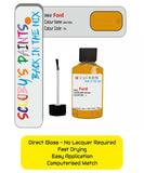 Ford Tourneo Courier Saffron Yellow S paint where to find my paint code