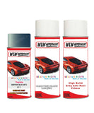 toyota yaris greyish blue 8t1 aerosol spray paint and lacquer 2005 2011 With primer anti rust undercoat protection