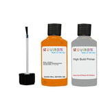 vauxhall arena mandarin orange code 31 71u 99u touch up paint 1998 2011 Primer undercoat anti rust protection