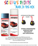 volkswagen transporter acapulco blue aerosol spray car paint clear lacquer lr5t