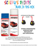 volkswagen polo summer blue aerosol spray car paint clear lacquer la5f