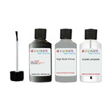 volkswagen golf carbon steel grey code la9w Scratch score repair paint 2010 2017