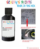 volkswagen golf gti black magic code location sticker lc9z touch up paint 1993 2015