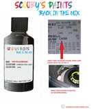 volkswagen golf carbon steel grey code location sticker la9w touch up paint 2010 2017