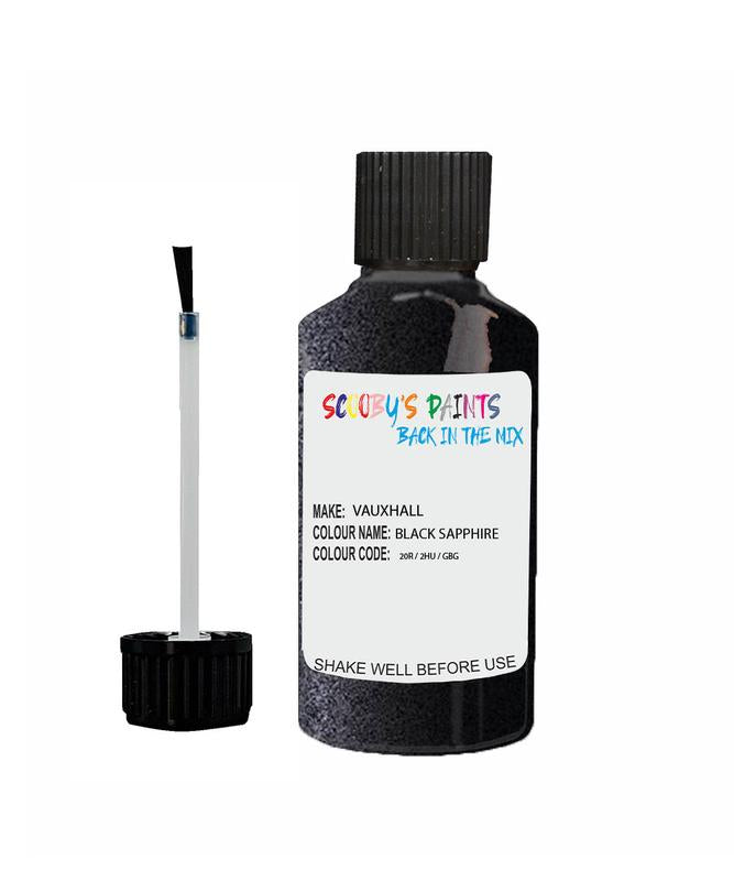 Peinture Aérosol VAUXHALL SAPHIR NOIR NACRÉ - 2 X 300 Ml - HALFORDS - Pour Retouches, Customisation