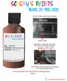 vauxhall adam brownian rhapsody code location sticker gdm 41t 81t touch up paint 2015 2018