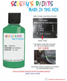 vauxhall adam neo marangu code location sticker 30t gww touch up paint 2015 2017