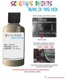 vauxhall astra olive tree code location sticker 183x 30w g6s touch up paint 2014 2016