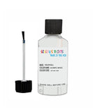 vauxhall astra olympic white code 40r gaz gow touch up paint 2009 2020 Scratch Stone Chip Repair