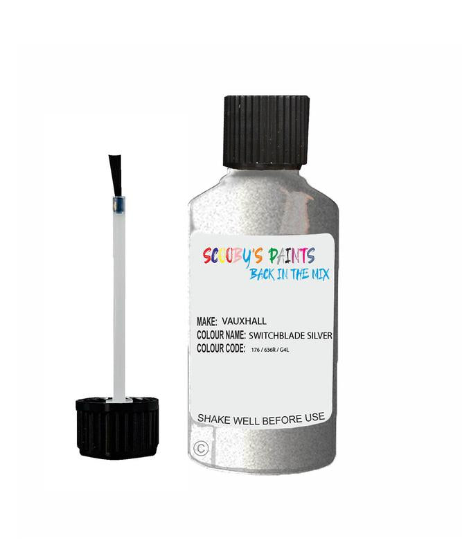 Paint For Vauxhall Mokka X Switchblade Silver Code 176/636R/G4L
