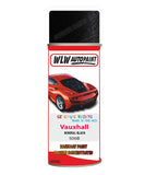 spray paint aerosol basecoat chip repair panel body shop dent refinish vauxhall karl rocks mineral black