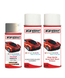 vauxhall astra pannacotta aerosol spray car paint clear lacquer 167 1ru gbf With primer anti rust undercoat protection