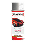 spray paint aerosol basecoat chip repair panel body shop dent refinish vauxhall vivaro platinum silver 
