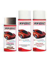volkswagen golf plus cashmere brown aerosol spray car paint clear lacquer la8x With primer anti rust undercoat protection