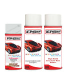 volkswagen jetta pure white aerosol spray car paint clear lacquer lc9a With primer anti rust undercoat protection