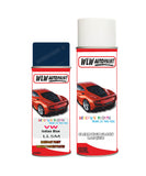 volkswagen fox indian blue aerosol spray car paint clear lacquer ll5mBody repair basecoat dent colour
