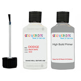 dodge durango bright white 850 touch up paint 1988 2021