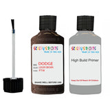 dodge ram truck luxury brown ptw touch up paint 2009 2020