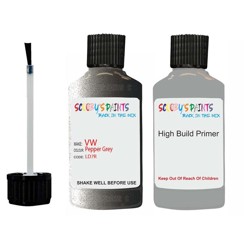 Paint For Vw Vento Pepper Grey Code Ld7R Car Touch Up Paint