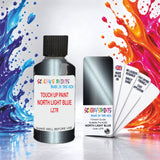 Paint For Audi A8 Nordlicht Blue Code Lz7R Touch Up Paint Scratch Stone Chip