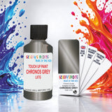 Paint For Audi Q5 Chronos Gray Metallic Code LX7G Touch Up Paint Scratch Stone Chip Kit