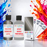 Paint For Audi A5 Chronos Gray Metallic Code LX7G Touch Up Paint Scratch Stone Chip Kit