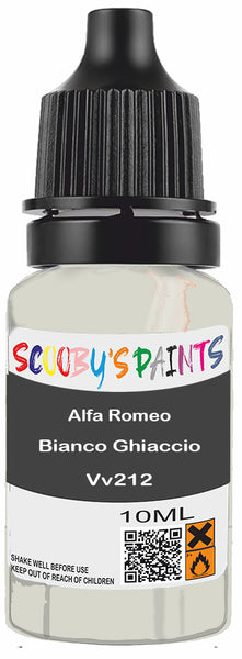 Alloy Wheel Rim Paint Repair Kit For Alfa Romeo Bianco Ghiaccio White