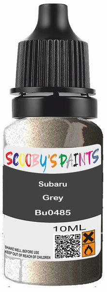 Alloy Wheel Rim Paint Repair Kit For Subaru Grey Silver-Grey