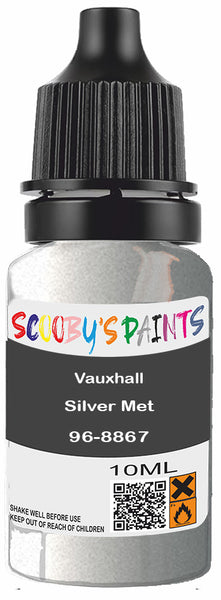 Alloy Wheel Rim Paint Repair Kit For Vauxhall Silver Met Silver-Grey