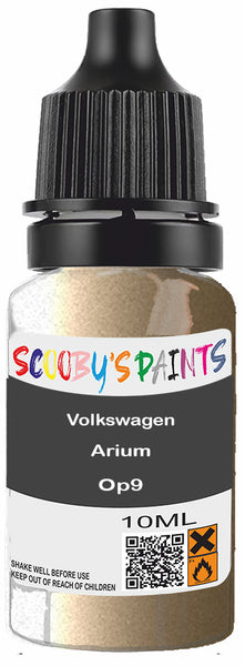 Alloy Wheel Rim Paint Repair Kit For Volkswagen Arium Gold