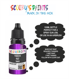 Motorbike Paint For Harley Davidson Softail Custom Black Cherry Pearl Code 60839 / Bps / Ex60839 Aerosol Touch Up